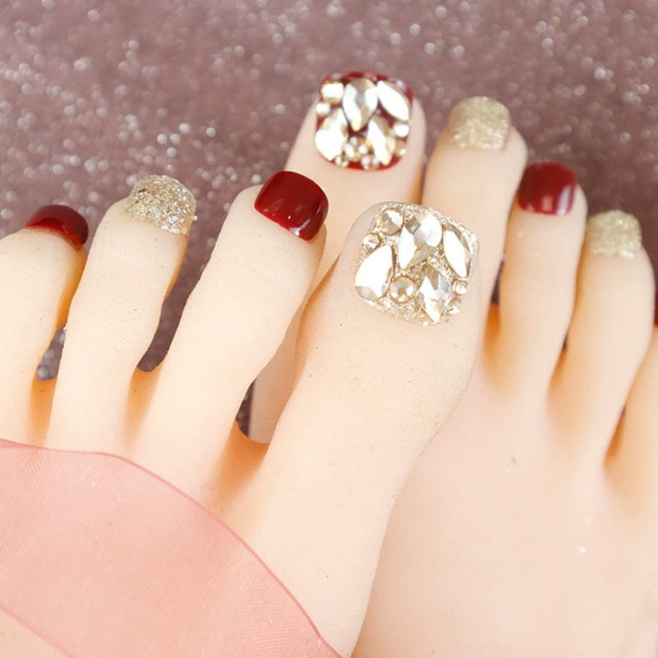 Premium Decorative Press-On Nail Set Kalsten