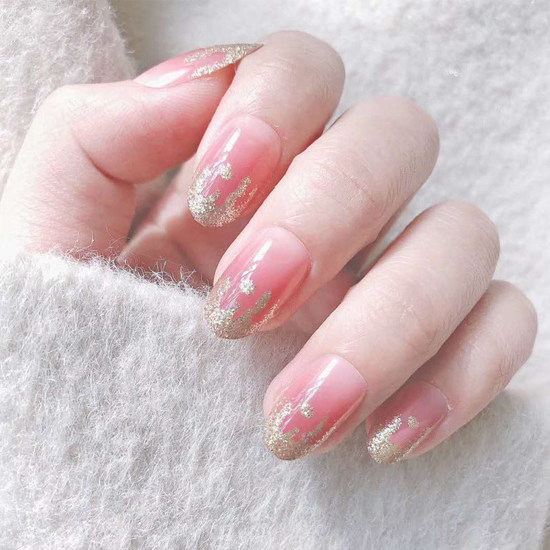 Elegant Glossy Press-On Nail Tips Kalsten