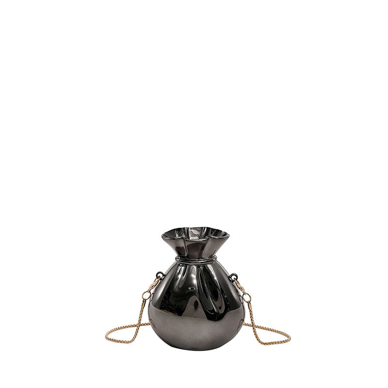 Elegant Metallic Evening Bag