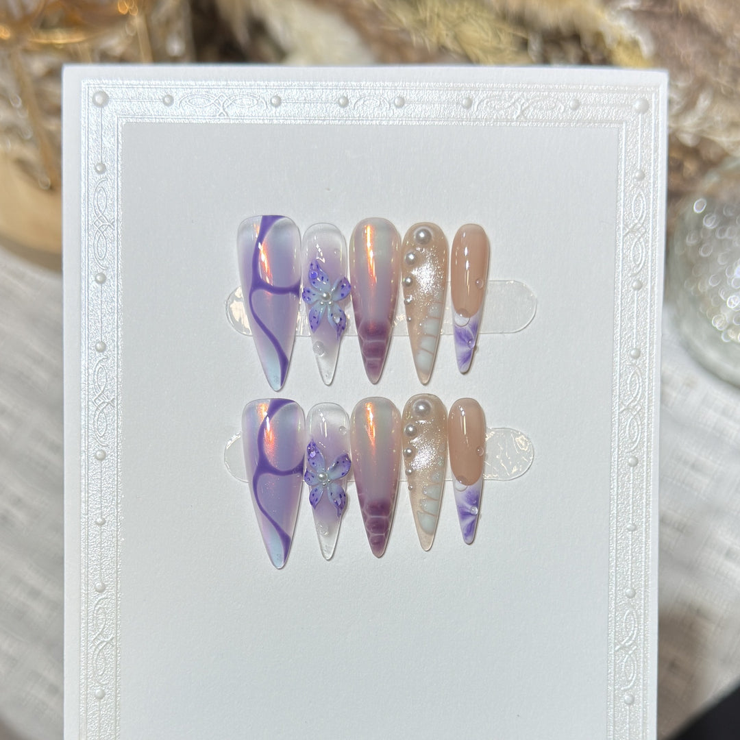 Reusable Press-On Nail Set Kalsten