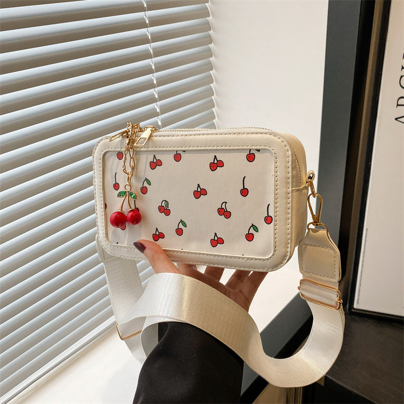 Fun Cherry Print Crossbody Bag Kalsten