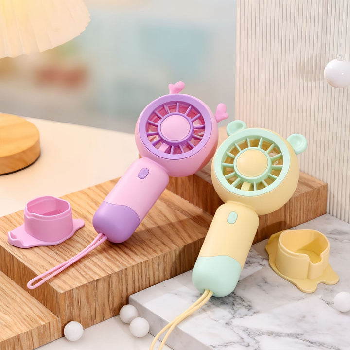 Women Portable USB Hand Fan with Cute Designs Kalsten