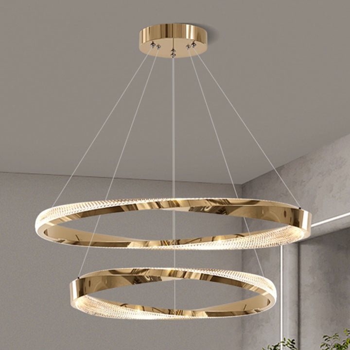 Modern Suspension Ring Chandelier
