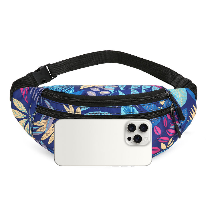 Floral Print Utility Fanny Pack Kalsten