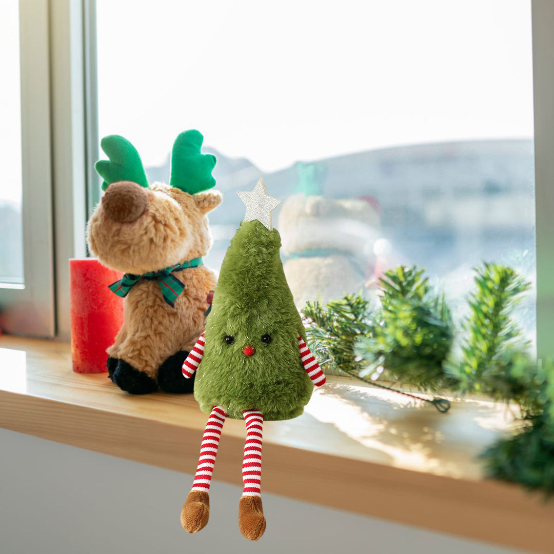 Cute Christmas Tree Plush Figure