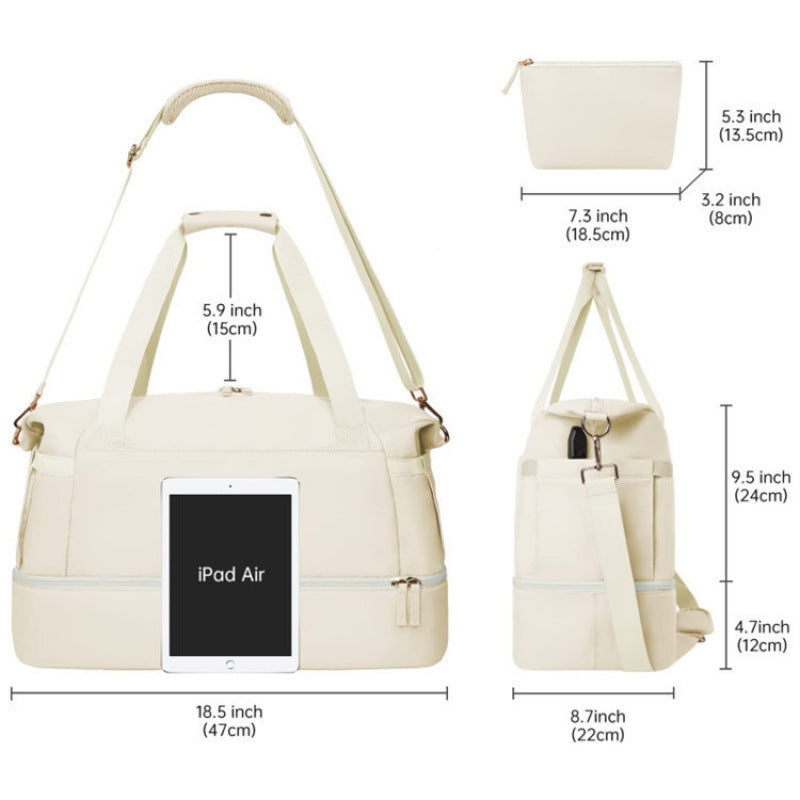 Multifunctional leisure bag with detachable shoulder strap Kalsten