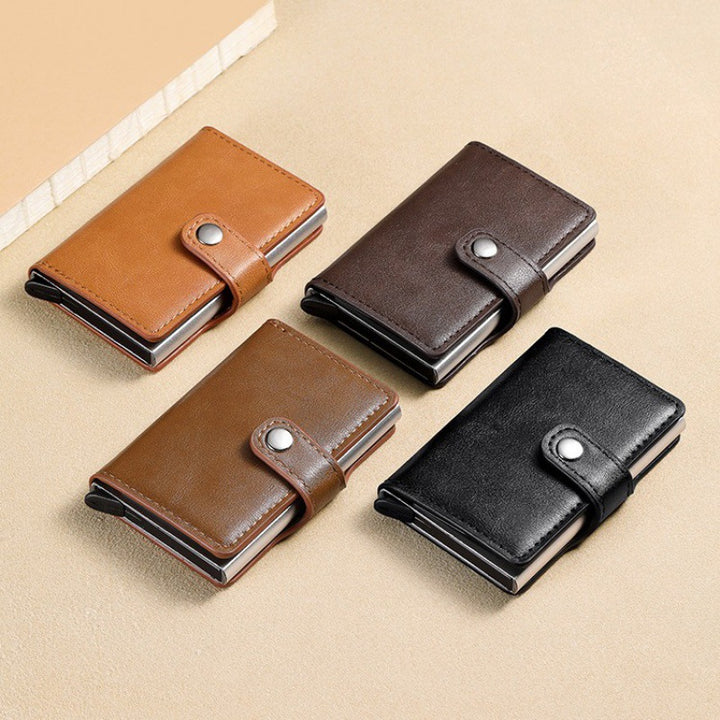 RFID-Blocking Leather Cardholder Kalsten