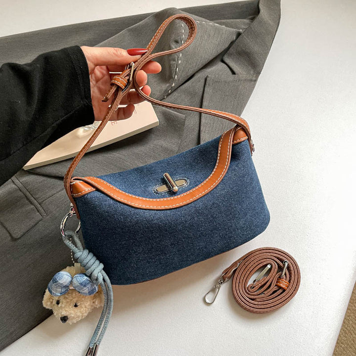 Stylish Soft Fabric Crossbody Handbag Kalsten