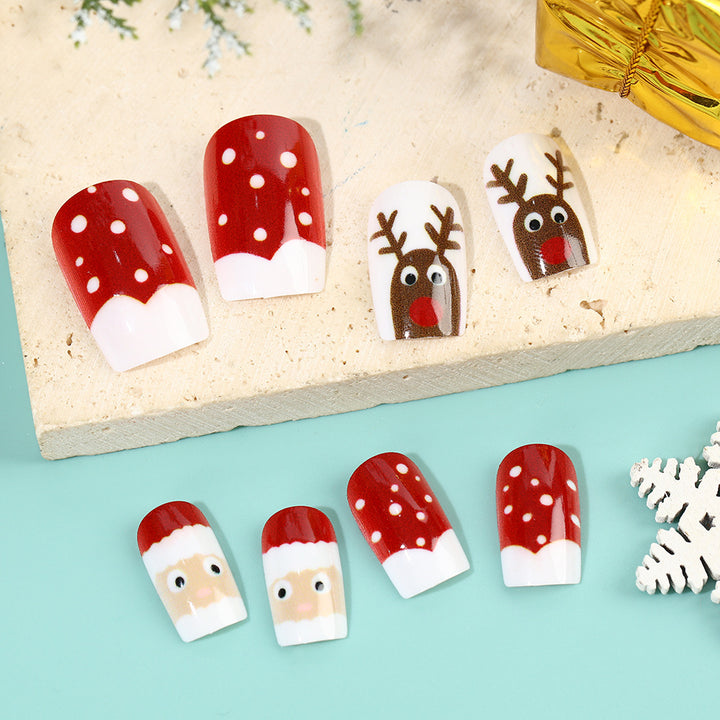 Festive Christmas Art Nails Kalsten