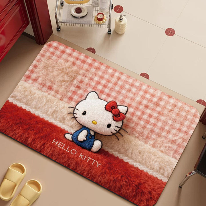 Plush Cartoon-Themed Area Rug