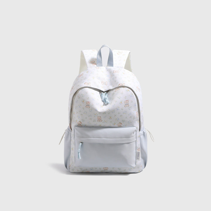 Playful Character Print Backpack Kalsten