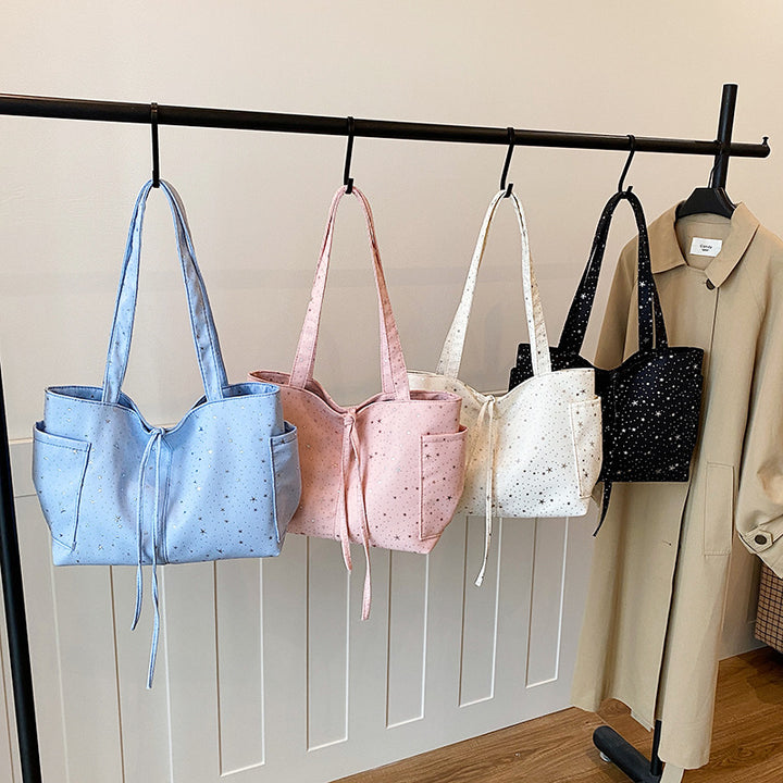 WoStar-Patterned Canvas Tote Bag Kalsten