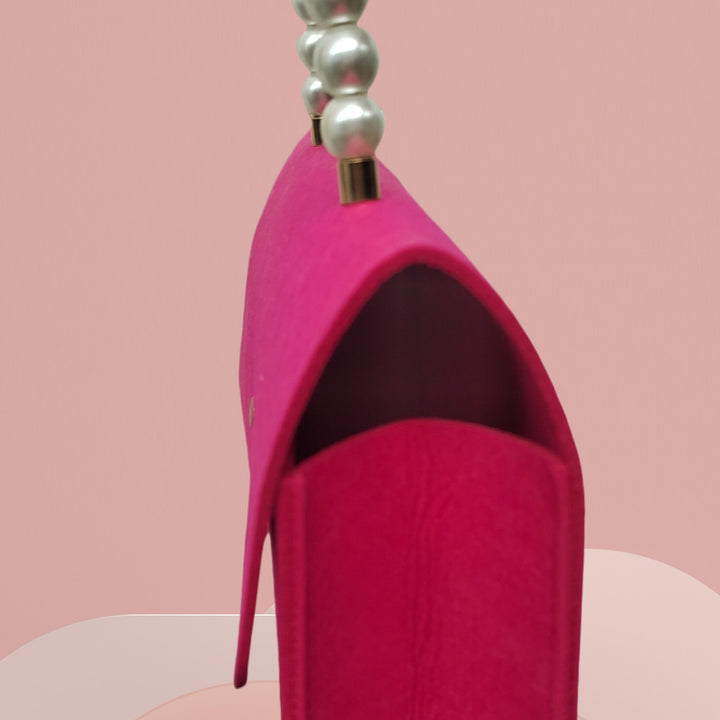 Stylish Pearl Handle Kalsten Handbag