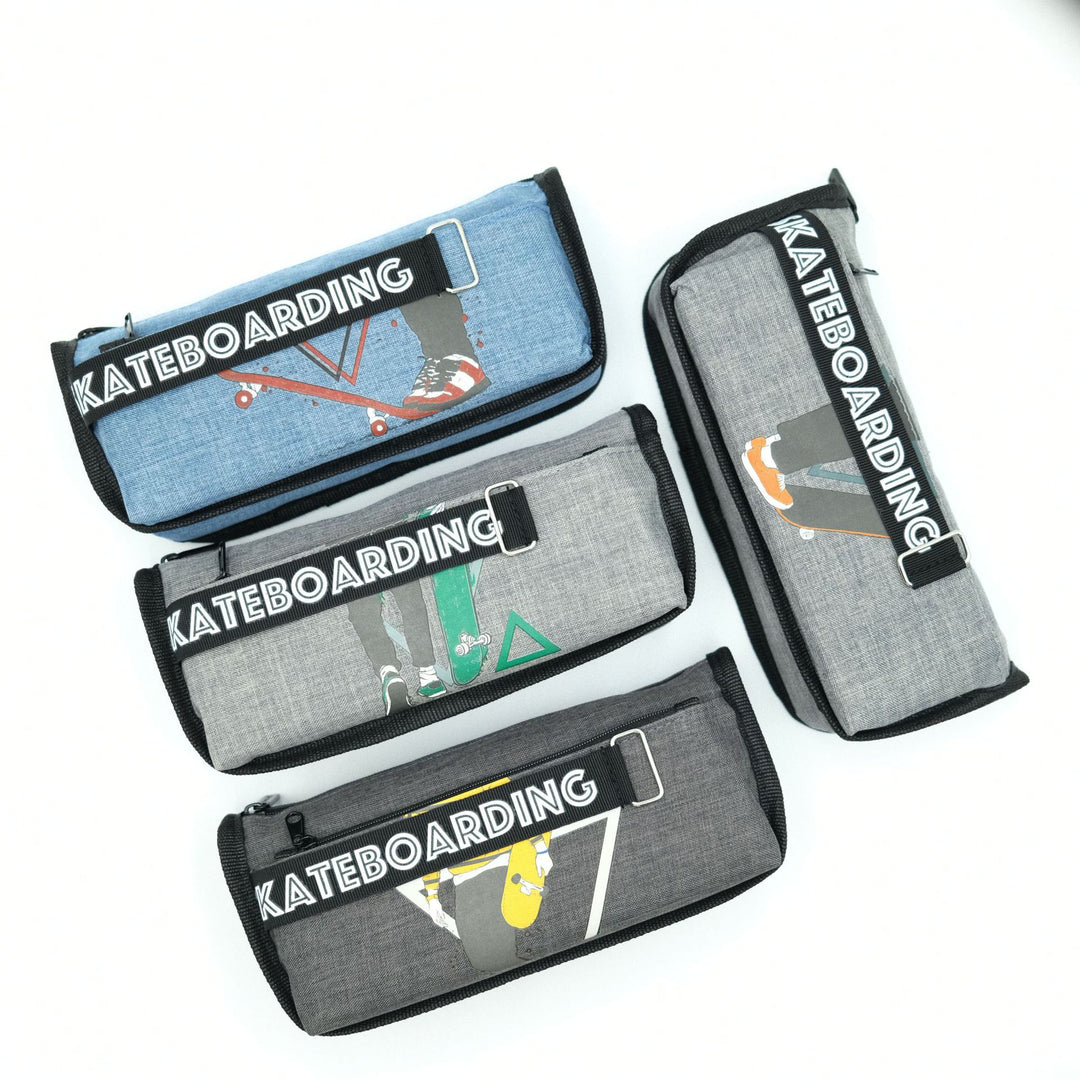 Cartoon-Themed Space Pencil Case