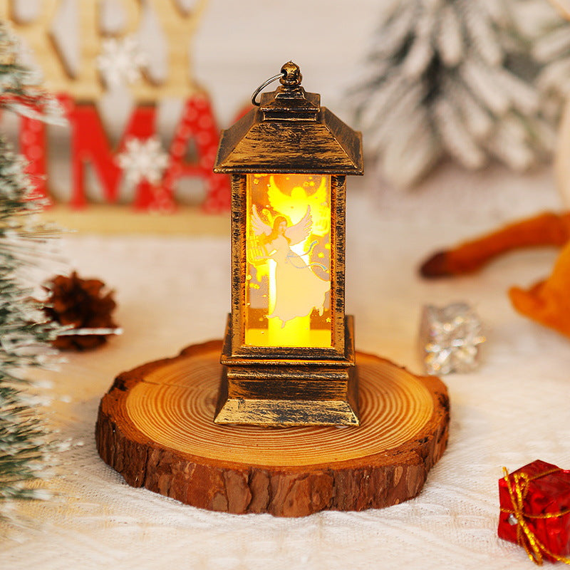 Nostalgic Christmas lantern with LED light Kalsten