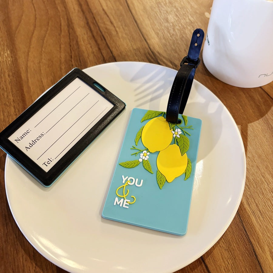 Fun Fruit-Themed Luggage Tag Kalsten