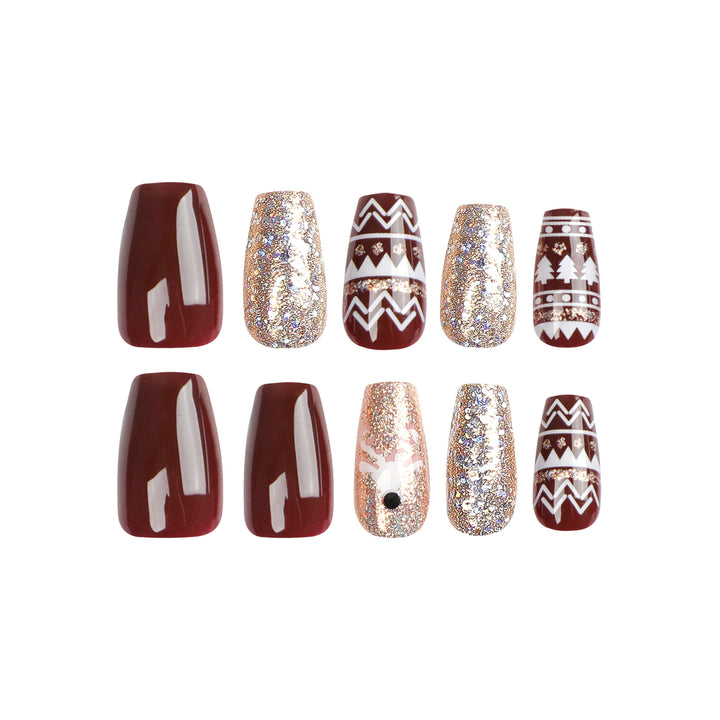 Christmas Nail Art Kalsten