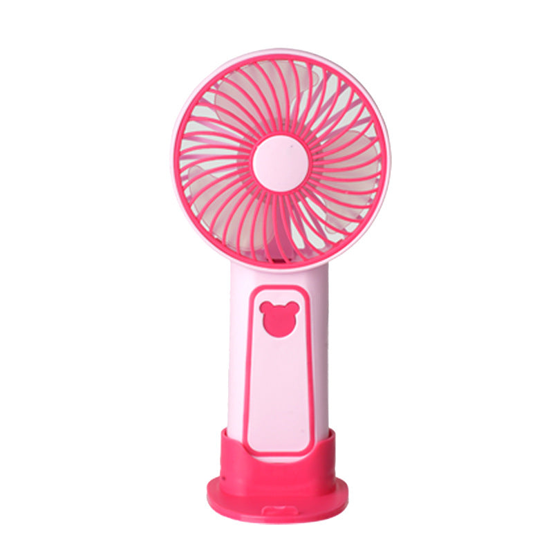 Cute Bear-Themed Portable Handheld Fan Kalsten
