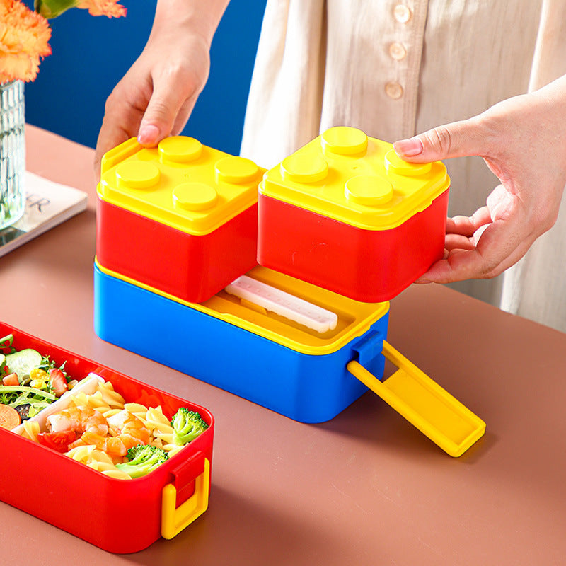 Creative Lego-Inspired Food Storage Container