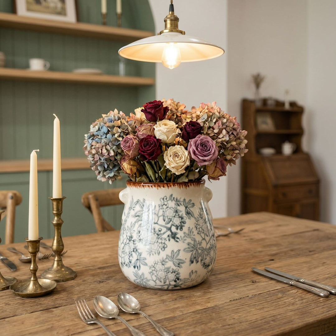 Handcrafted ceramic flower pot Kalsten