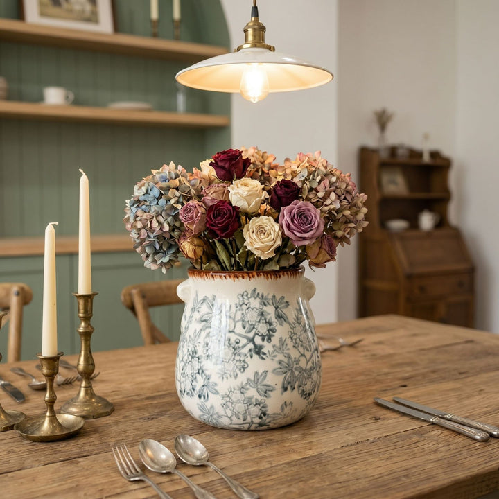 Handcrafted ceramic flower pot Kalsten
