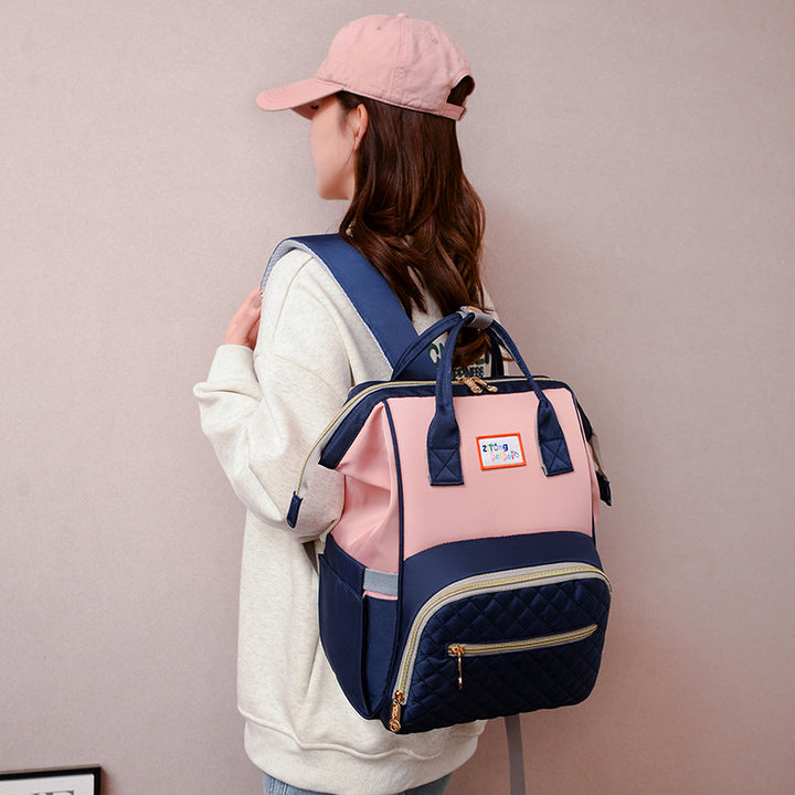 Stylish Quilted Backpack Kalsten