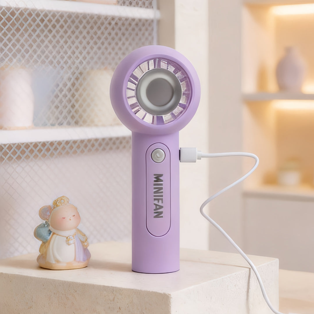 Portable Hand Fan with USB Charging Station Kalsten