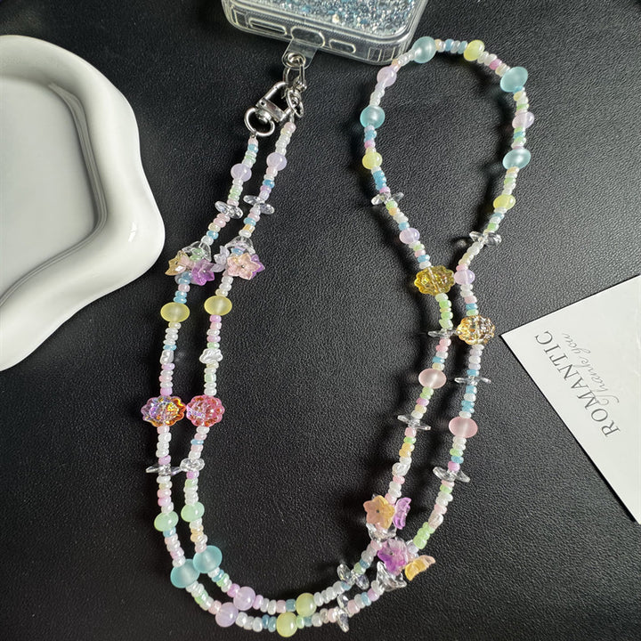 Multi-Strand Decorative Beaded Necklace Kalsten