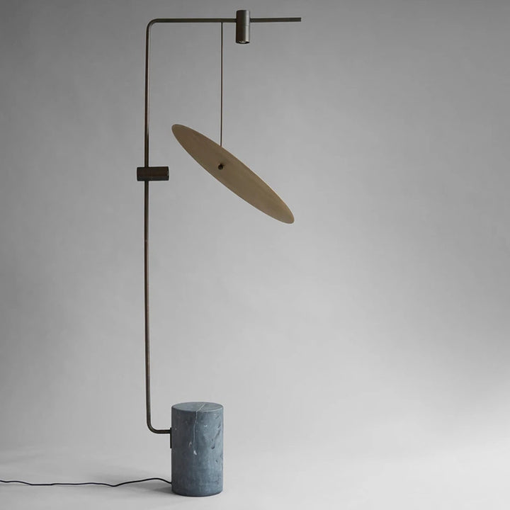 Modern Adjustable Floor Lamp with Marble Base