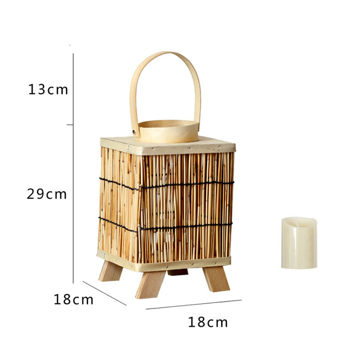Artificial Rattan Lantern Kalsten