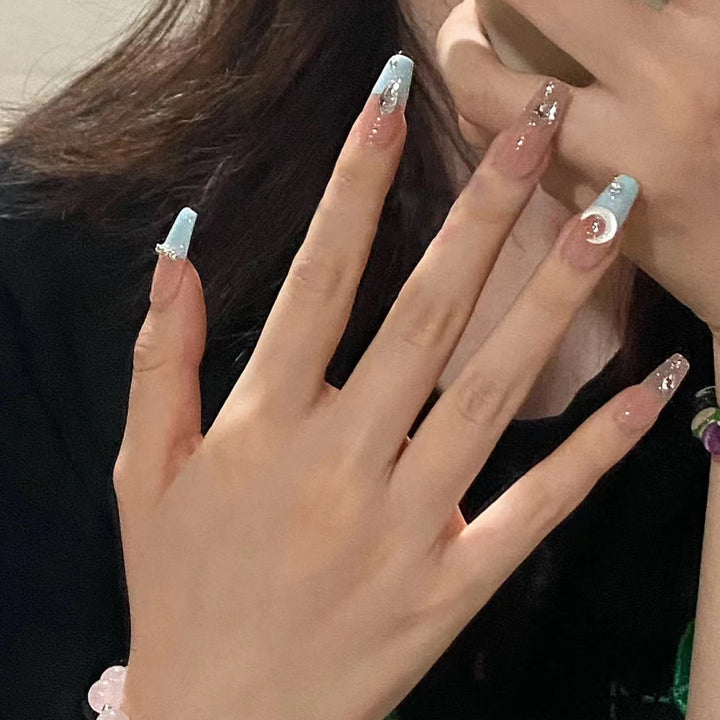 Luxury Glitter Design Artificial Nails Kalsten