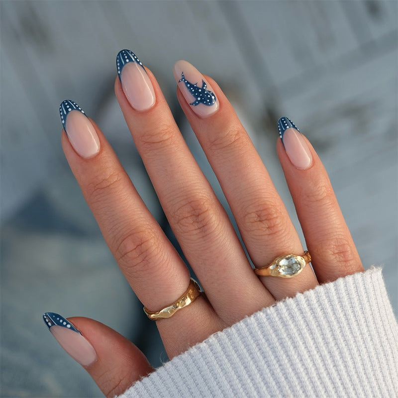 Creative nail set with maritime design Kalsten