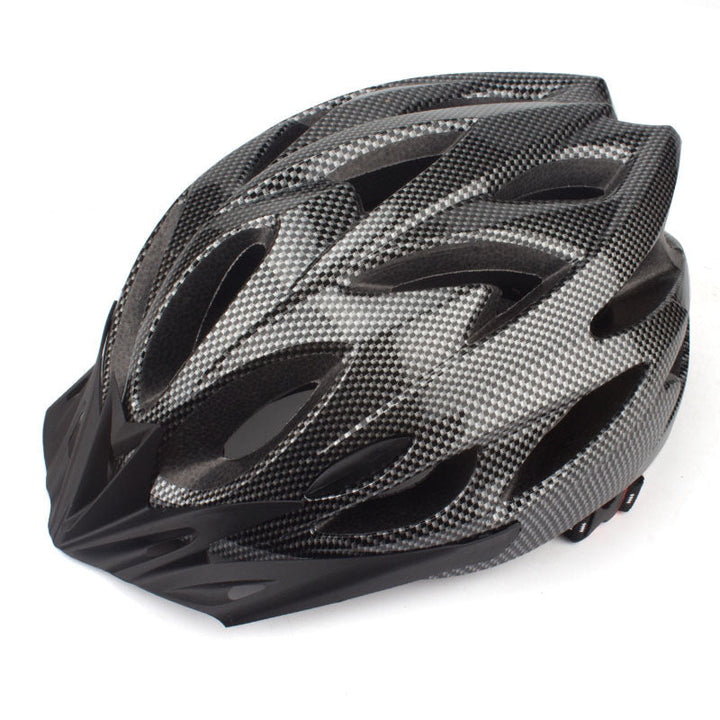 ventilated lightweight road cycling helmet with adjustable visor and micro dial fit Kalsten