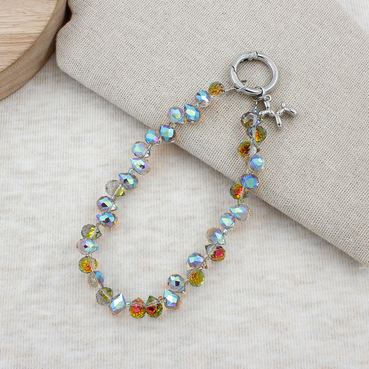 Crystal-Embellished Charm Bracelet Kalsten