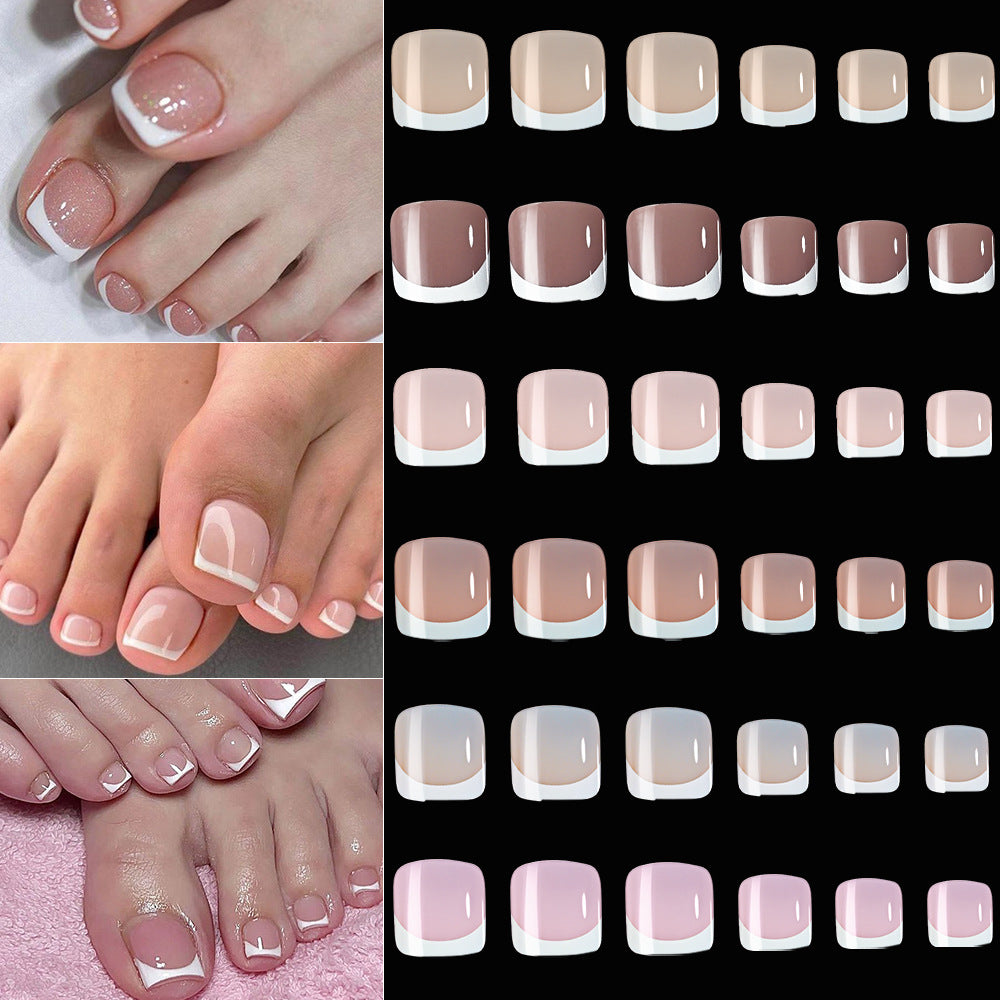 Premium French Tip Toenail Art Set Kalsten