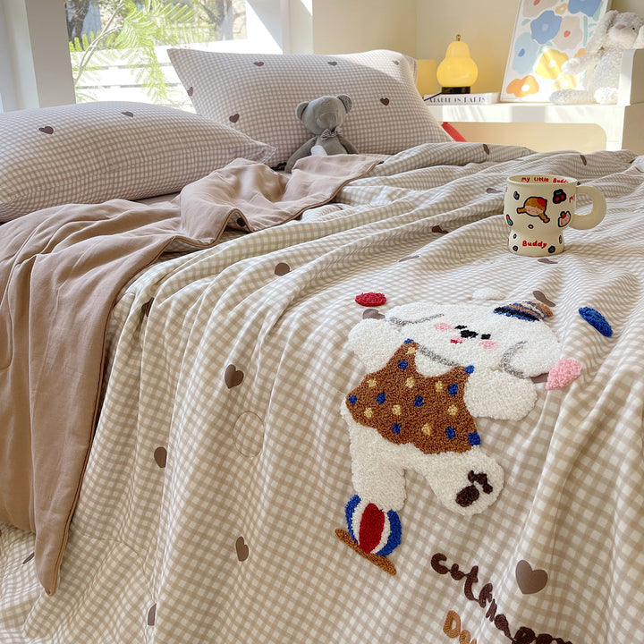 Women's cuddly blanket with cute bear design Kalsten