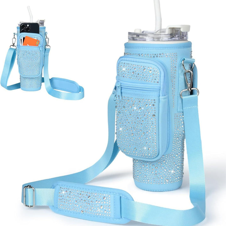 Ladies Glittering Drink Container Bag with Versatile Functionality Kalsten