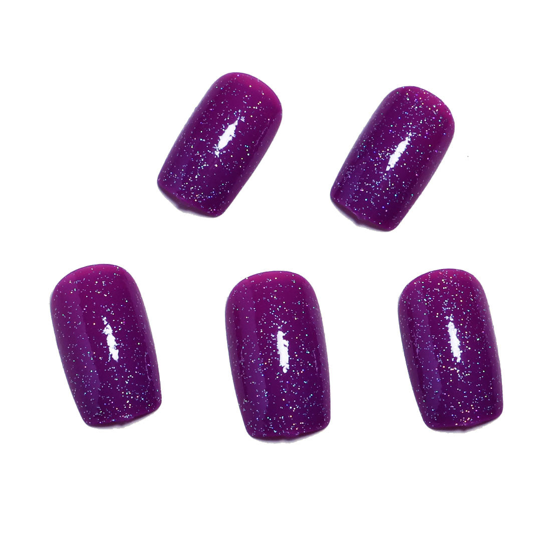 Glittering Gel Nail Tips Kalsten