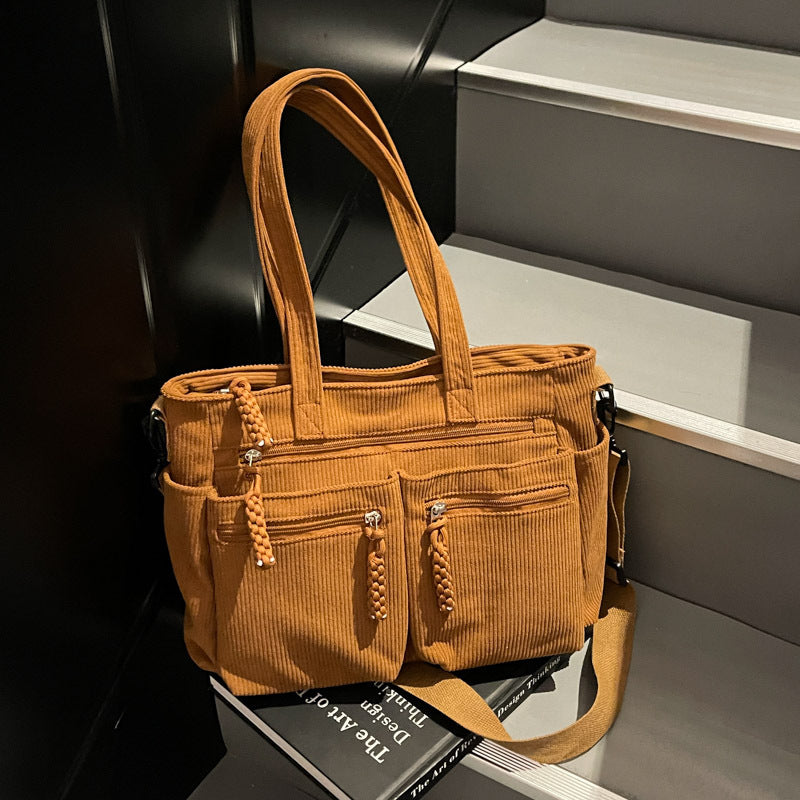 Stylish Multi-Pocket Tote Bag Kalsten