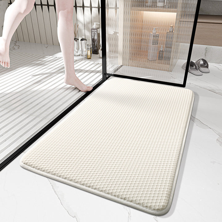 Honeycomb-Texture Shower Comfort Mat