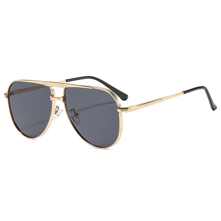 Ladies fashion aviator sunglasses with elegant metal frame and UV400 protection Kalsten