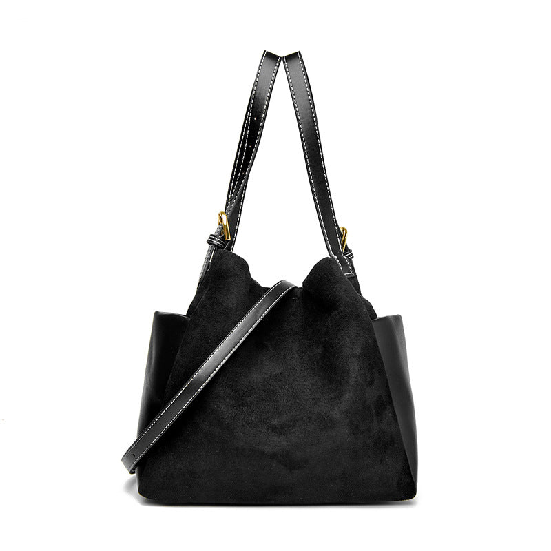 Suede Bucket Handbag Kalsten