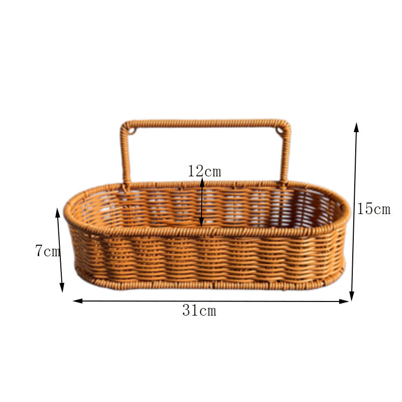 Multi-Tiered Wicker Storage Organizer Kalsten