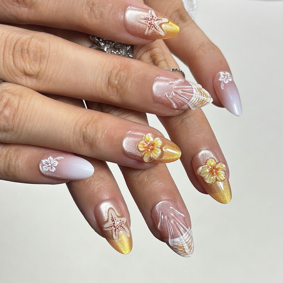 Artistic Themed Press-On Nail Collection Kalsten