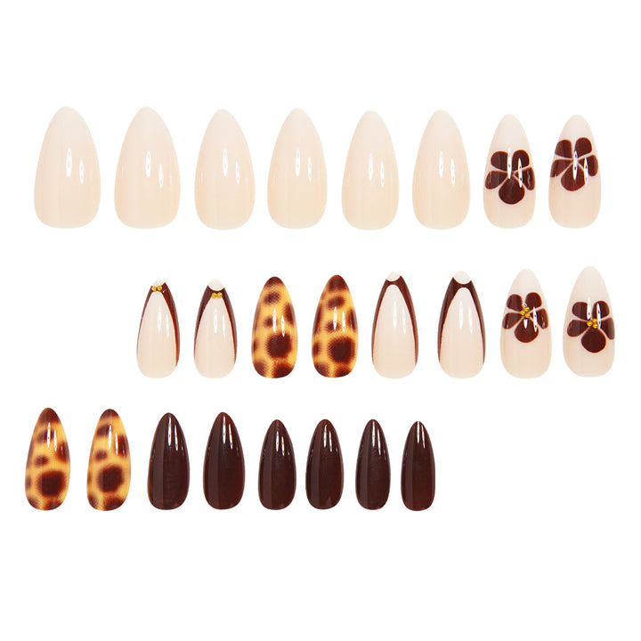 Elegant Stiletto Press-On Nail Art Set Kalsten