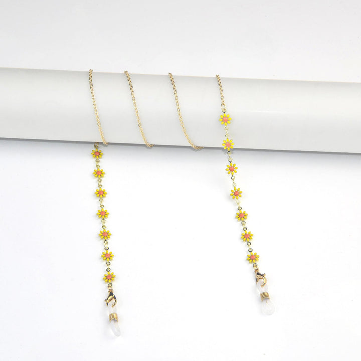 Floral Design Eyewear Chain Kalsten