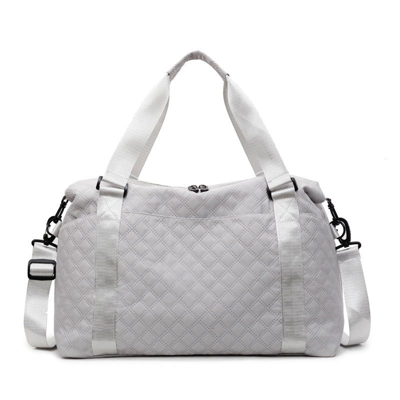 Quilted Travel Duffel Bag Kalsten