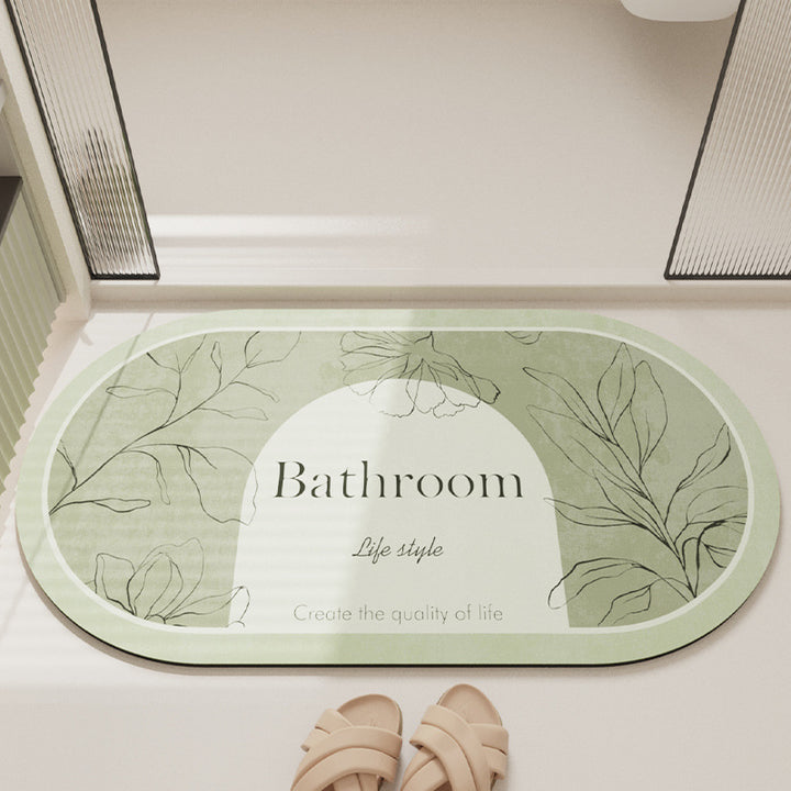Stylish Bathroom Floor Mat Kalsten