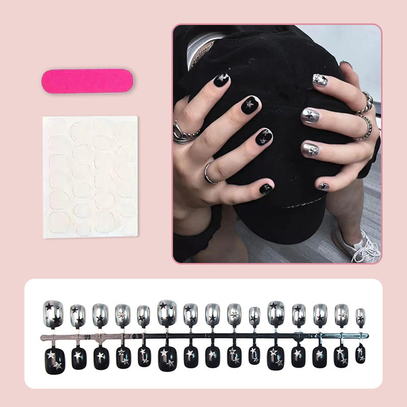 Nail art set with elegant design and gliding decorations Kalsten