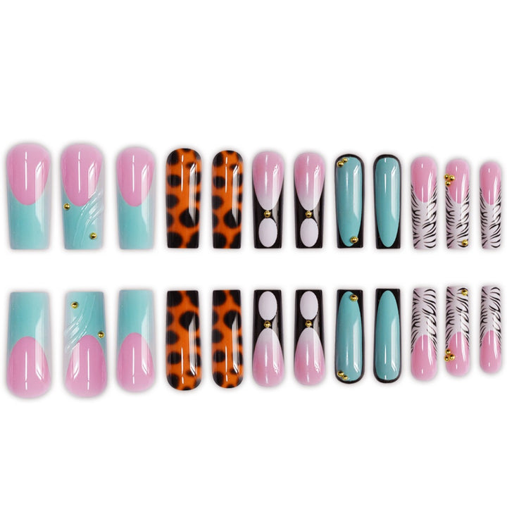 Artistic Press-On Nail Art Set Kalsten